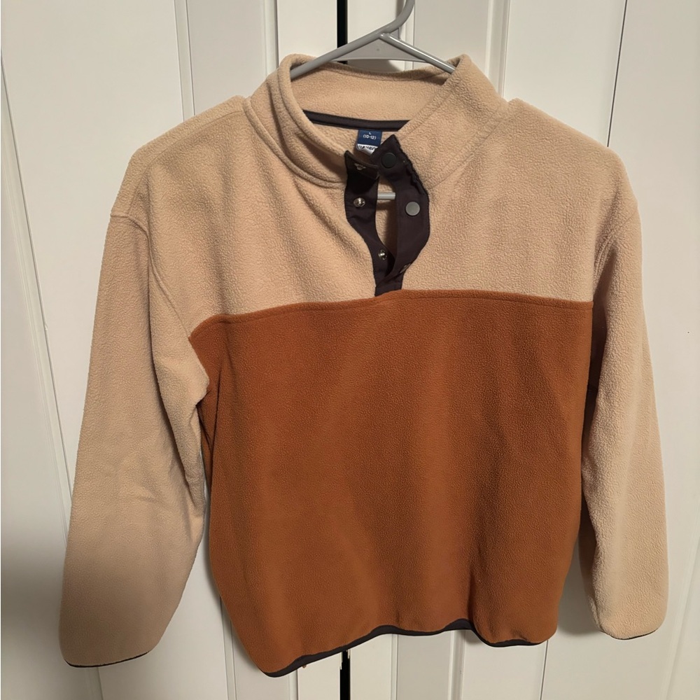 Old Navy Boys L jacket fleece (size 10-12)!!